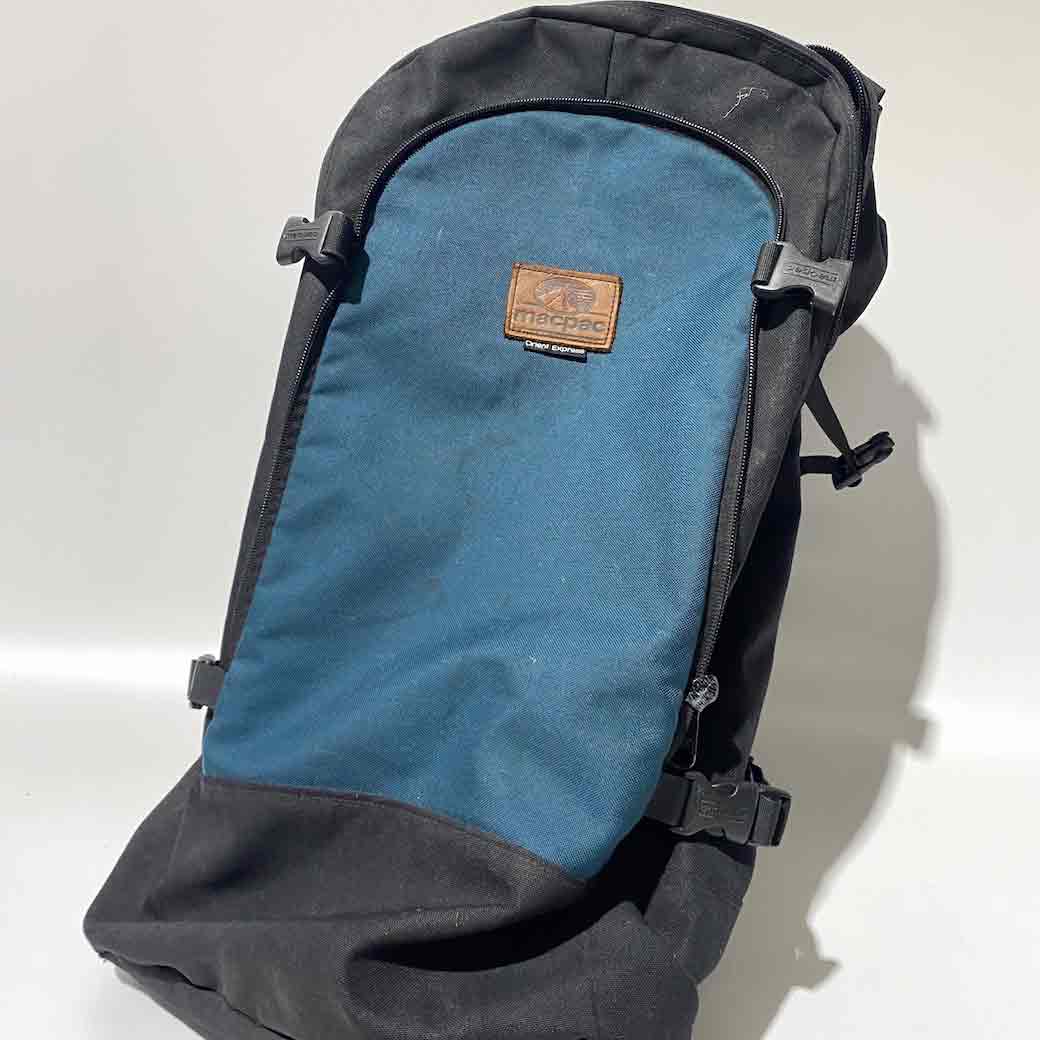 BACKPACK, Camping - Teal Blue Black 'Macpac'